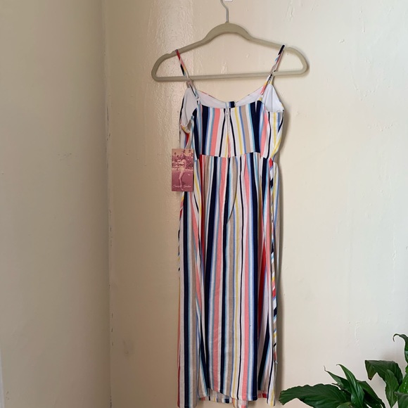 Emerlad Saundae stripe midi dress - Picture 5 of 9